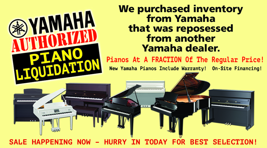 Yamaha Authorized Piano Liquidation 